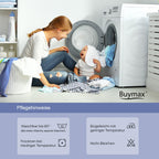 Buymax Spannbettlaken 90x200cm Baumwolle 100% Spannbetttuch Bettlaken Jersey, Matratzenhöhe bis 25 cm, Farbe Anthrazit-Grau