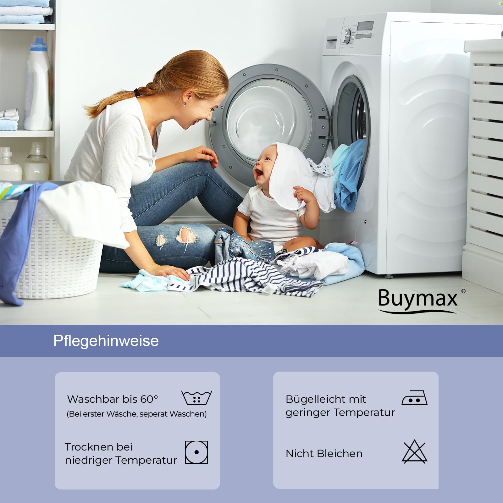 Buymax Spannbettlaken 90x200cm Baumwolle 100% Spannbetttuch Bettlaken Jersey, Matratzenhöhe bis 25 cm, Farbe Anthrazit-Grau