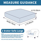 Ystyle Sofa Sitzkissenbezug Stretch, Sofa Sitzbezug, Elastischer Kissenbezüge, Sofa Sitzkissen Sofa Überzug Couch Überzug Schonbezug Sofabezug Sofaschoner (Kaffee, Großer 1 Sitzer)