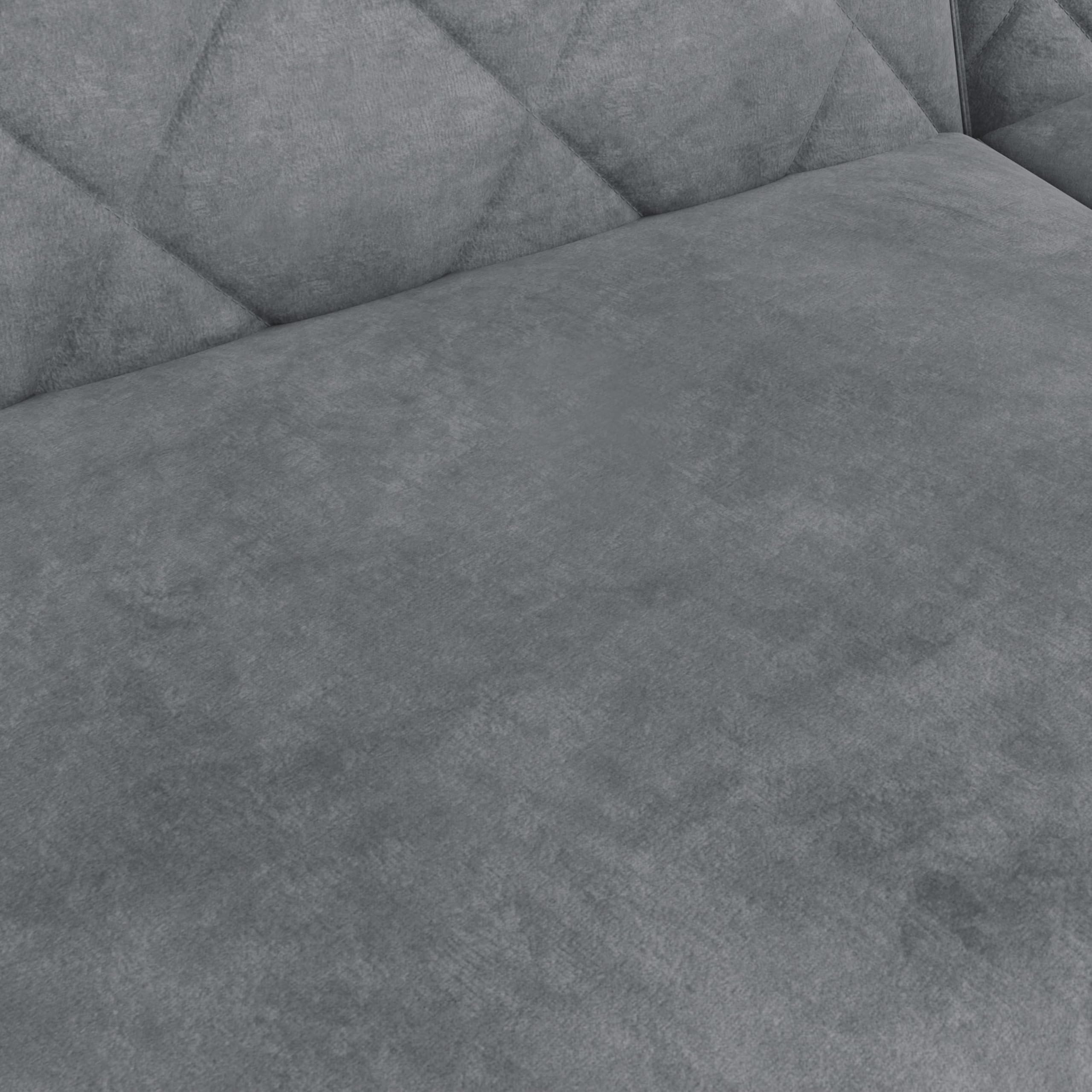 Yaheetech 2 Sitzer Sofa mit Schlaffunktion, 159cm Sofabett aus Samtstoff, Kleine Schlafcouch, 140,5 × 94 cm Liegefläche, für Wohnzimmer/Schlafzimmer, Dunkelgrau