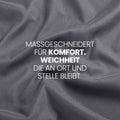 Utopia Bedding - Spannbettlaken 180x200cm - Grau - Gebürstete Polyester-Mikrofaser Spannbetttuch - 35 cm Tiefe Tasche